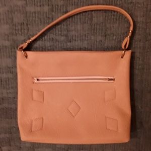 NWOT GOLD PURSE,   11-1/2" X 9" x 2"